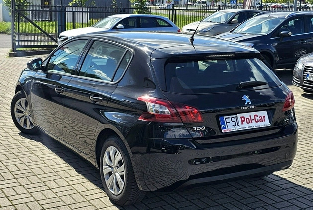 Peugeot 308 cena 32900 przebieg: 78000, rok produkcji 2014 z Olsztyn małe 529